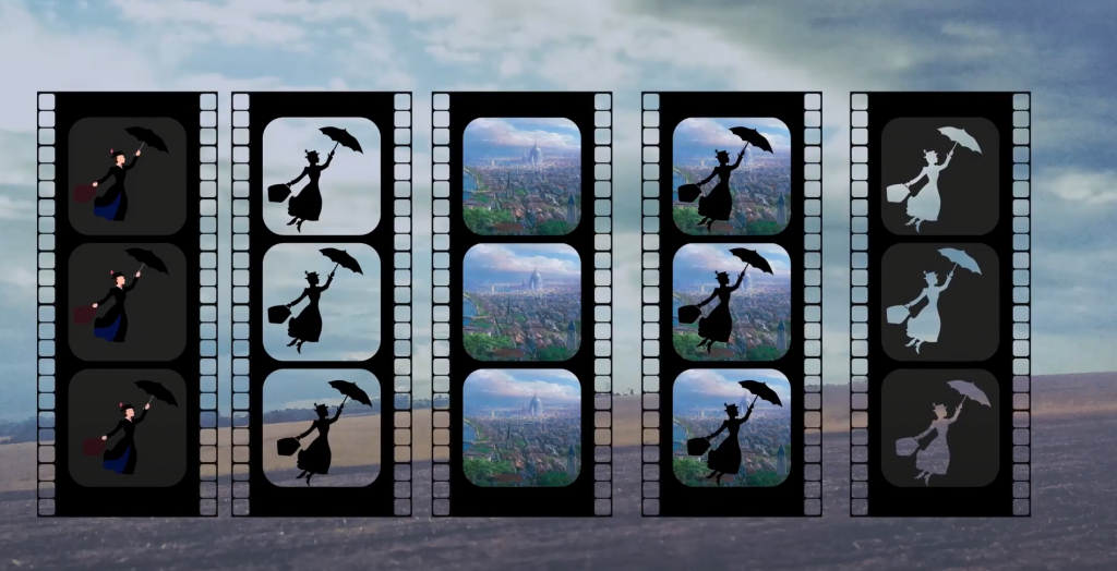 Vídeo: Mary Poppins e a Evolução das Máscaras de Transparência